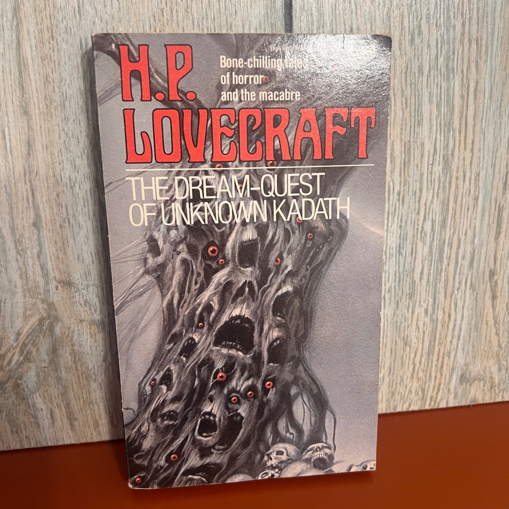 HP Lovecraft The Dream-Quest of Unknown Kadath Del Rey Paperback 1983 Whelan Art